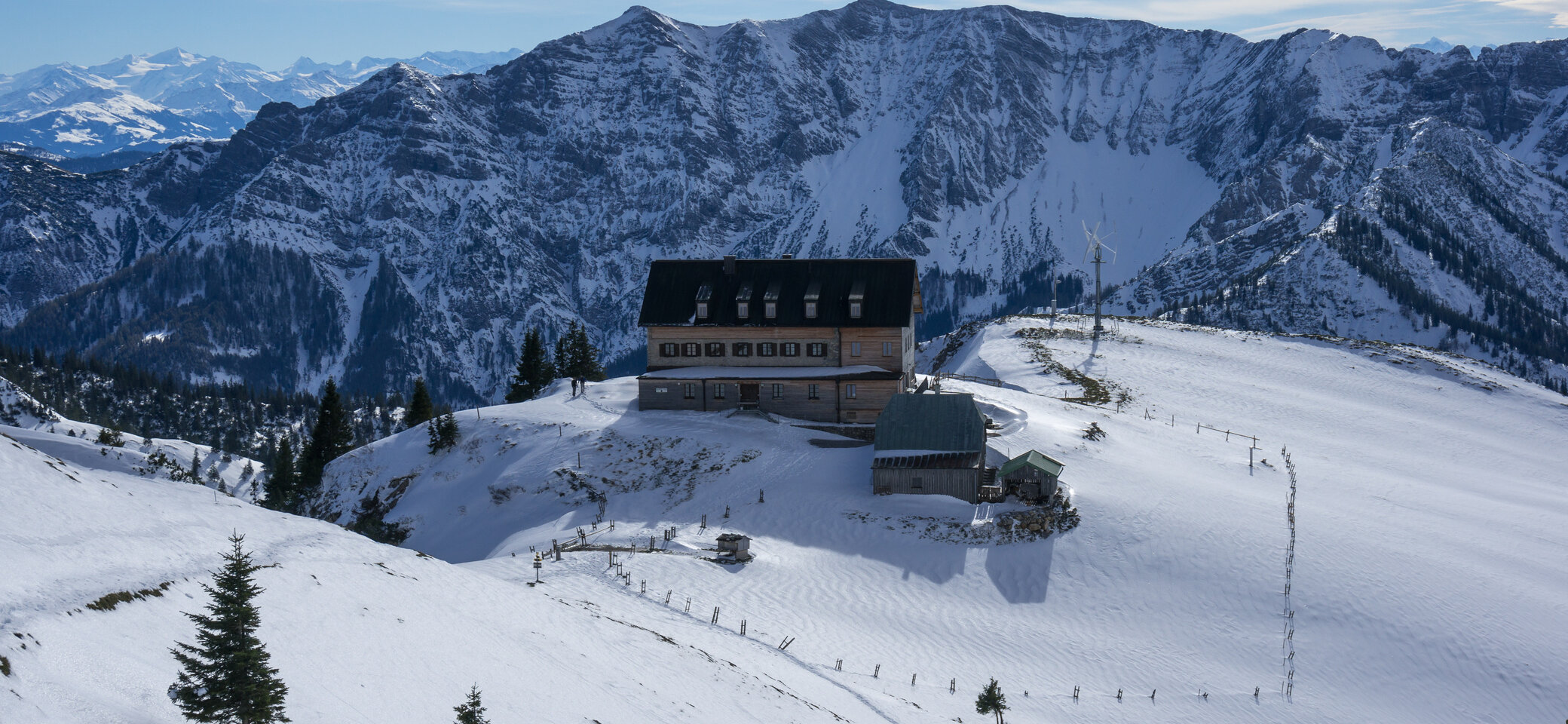 Rotwandhaus im Winter | © Matthias Vogt